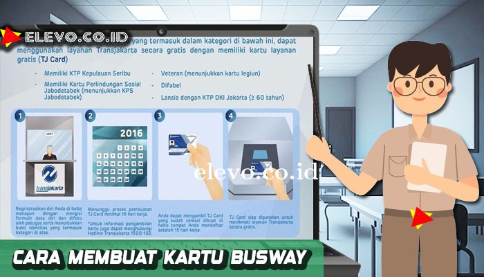 Cara Membuat Kartu Busway Dengan Sangat Mudah !